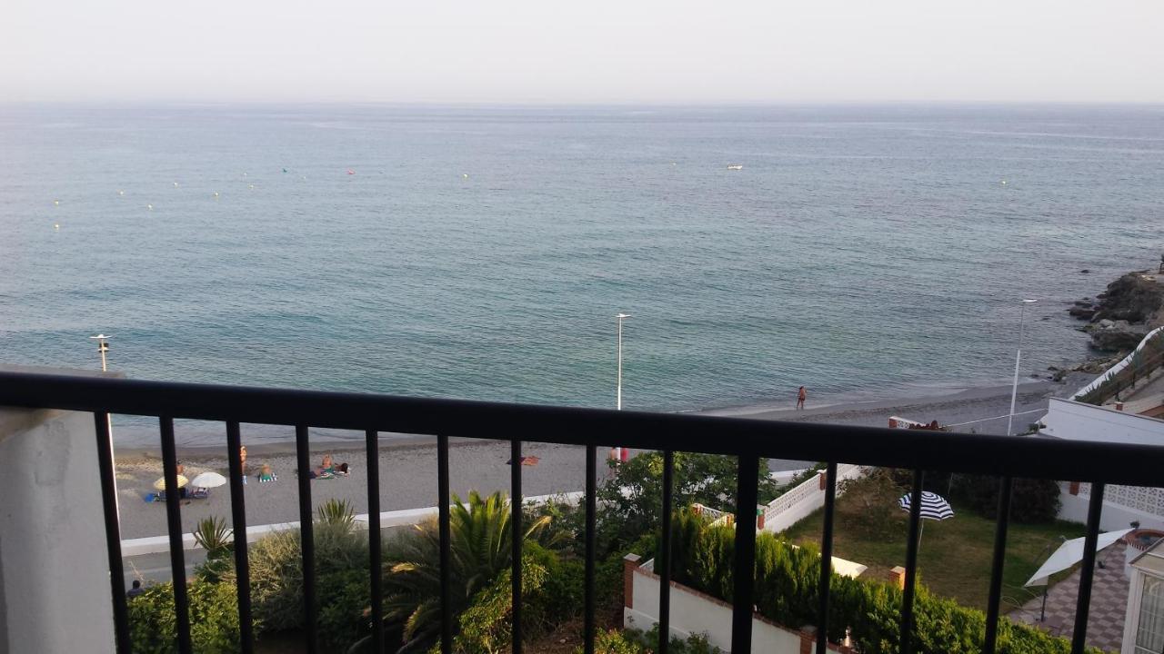 Precioso Apartamento Frontal Al Mar Nerja Eksteriør bilde